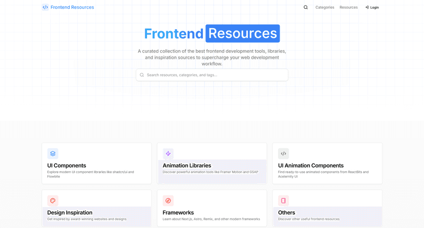 Frontend Resources