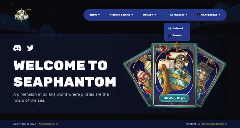 SeaPhantom P2P Rum Token Escrow Trading